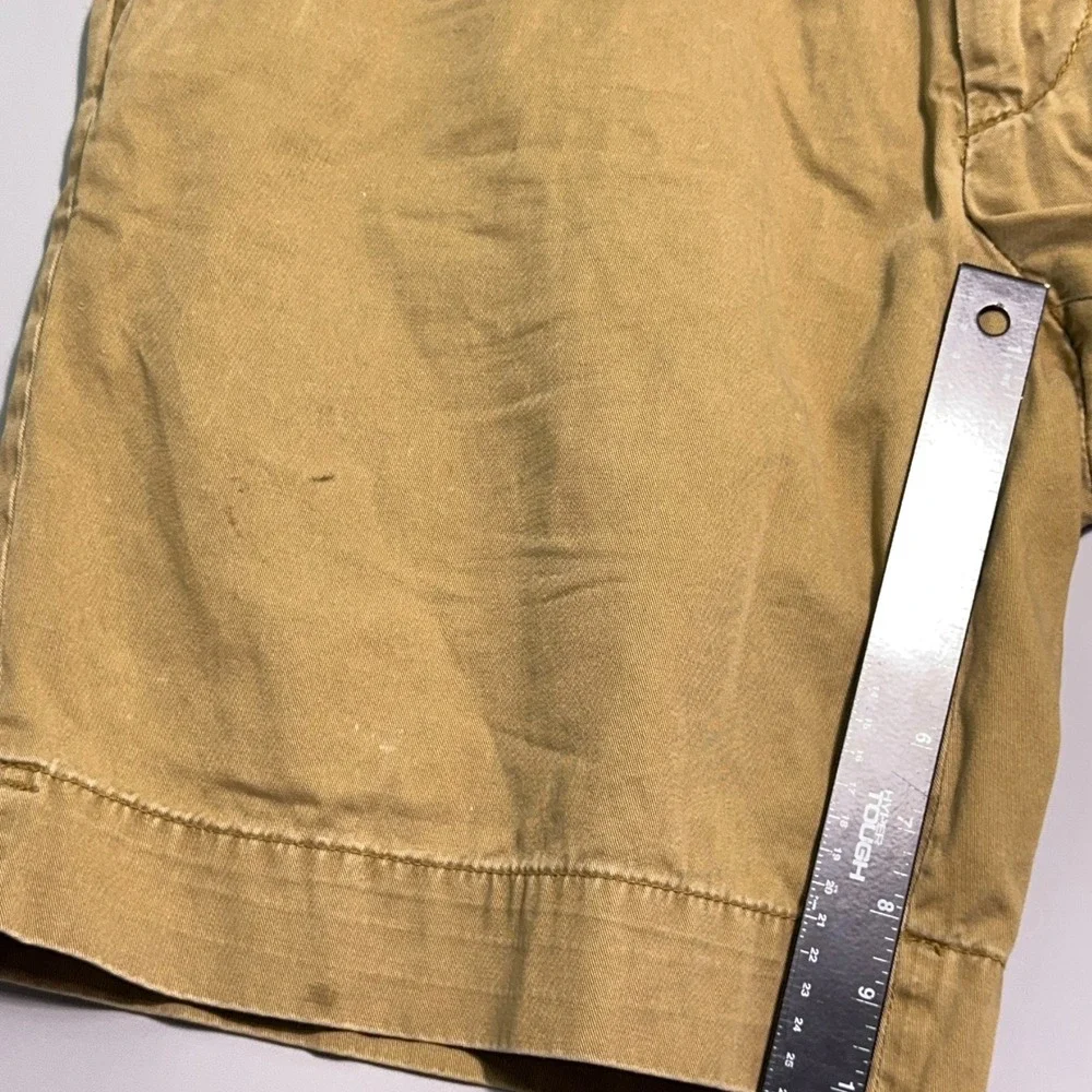 Polo‎ Ralph Lauren Pants Mens Size 38 Distressed Chino Cotton Twill Tan Khaki